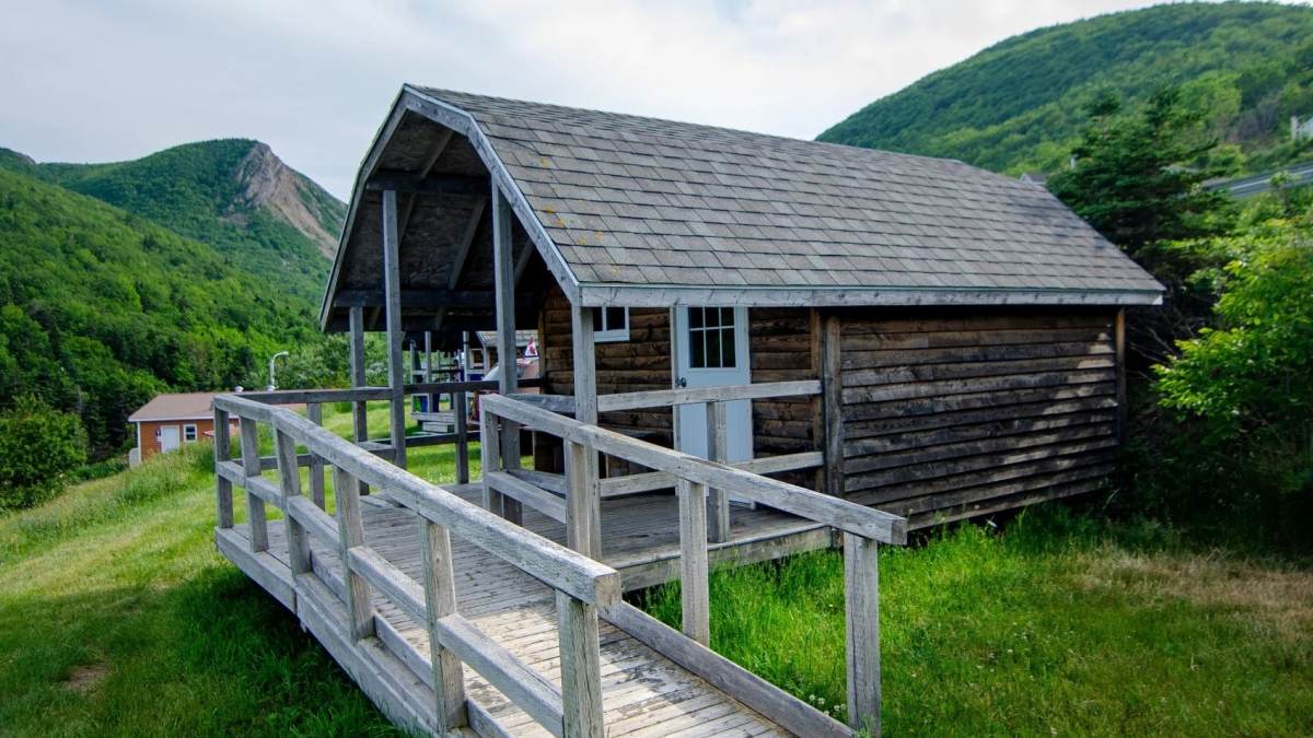 Camping in Meat Cove